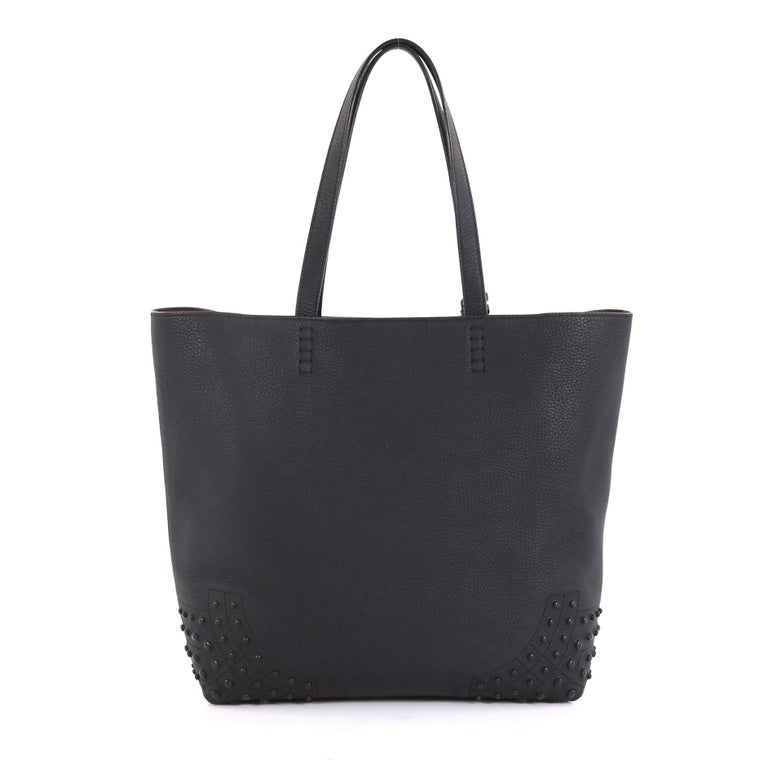 Tod's Wave Open Tote Leather Medium at 1stDibs