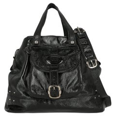 Tod'S  Women   Shoulder bags  Black Leather 