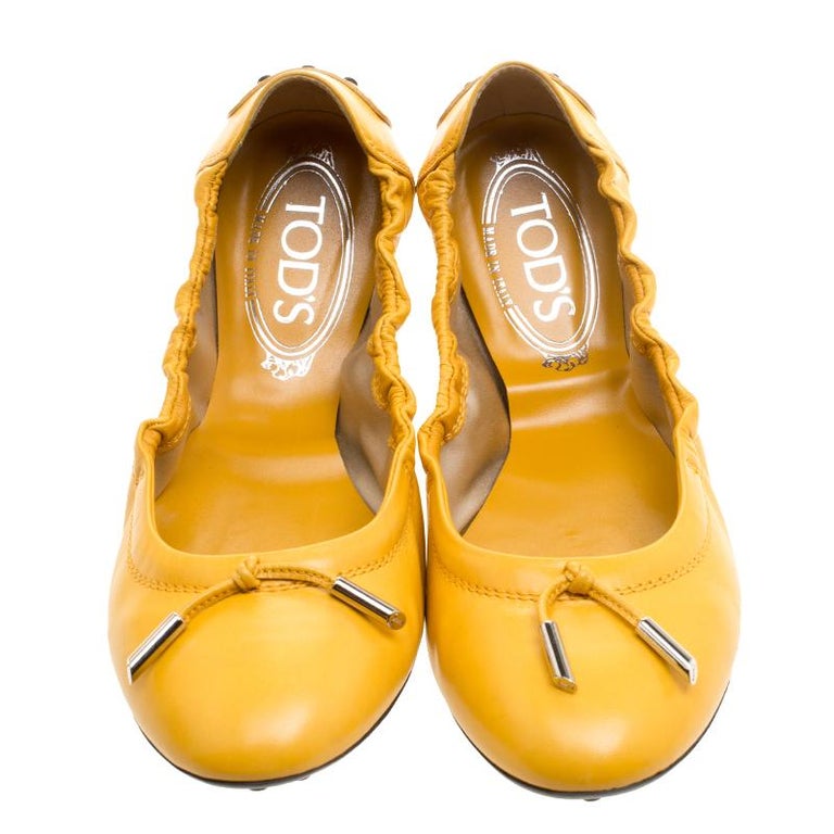 tods ballerina shoes