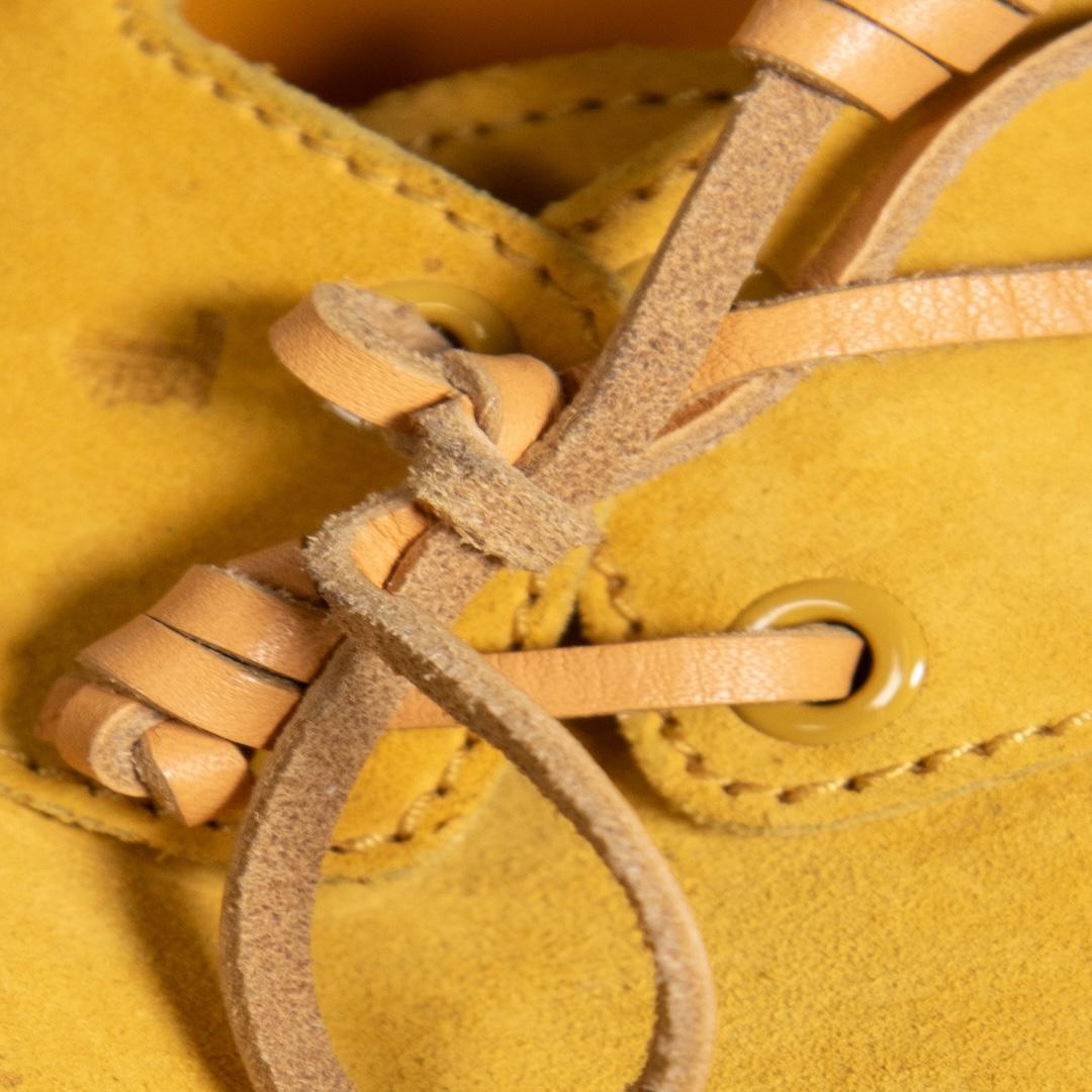 Tod's Yellow Suede Leather Loafers Size IT 36.5 1