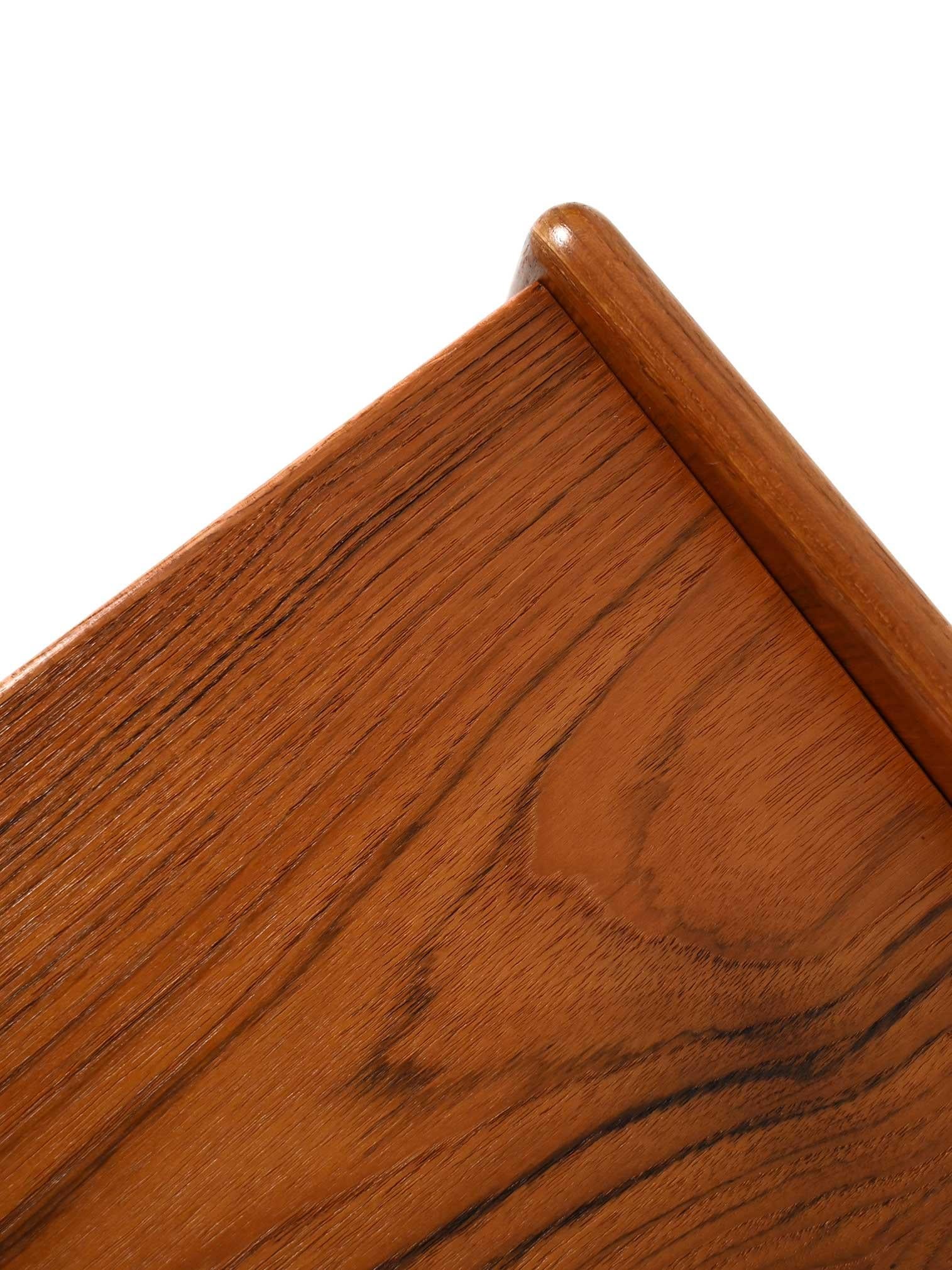 Toeletta con cassettiera scandinava in teak anni 50/60 in vendita 1