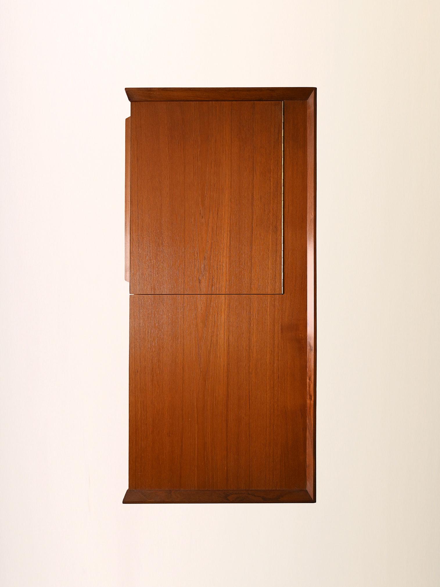 Toeletta scandinava vintage in teak anni ’60 en venta 2