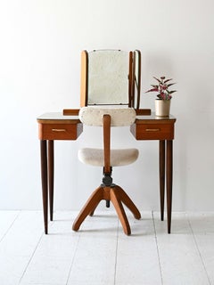 Toeletta scandinava vintage mid-century