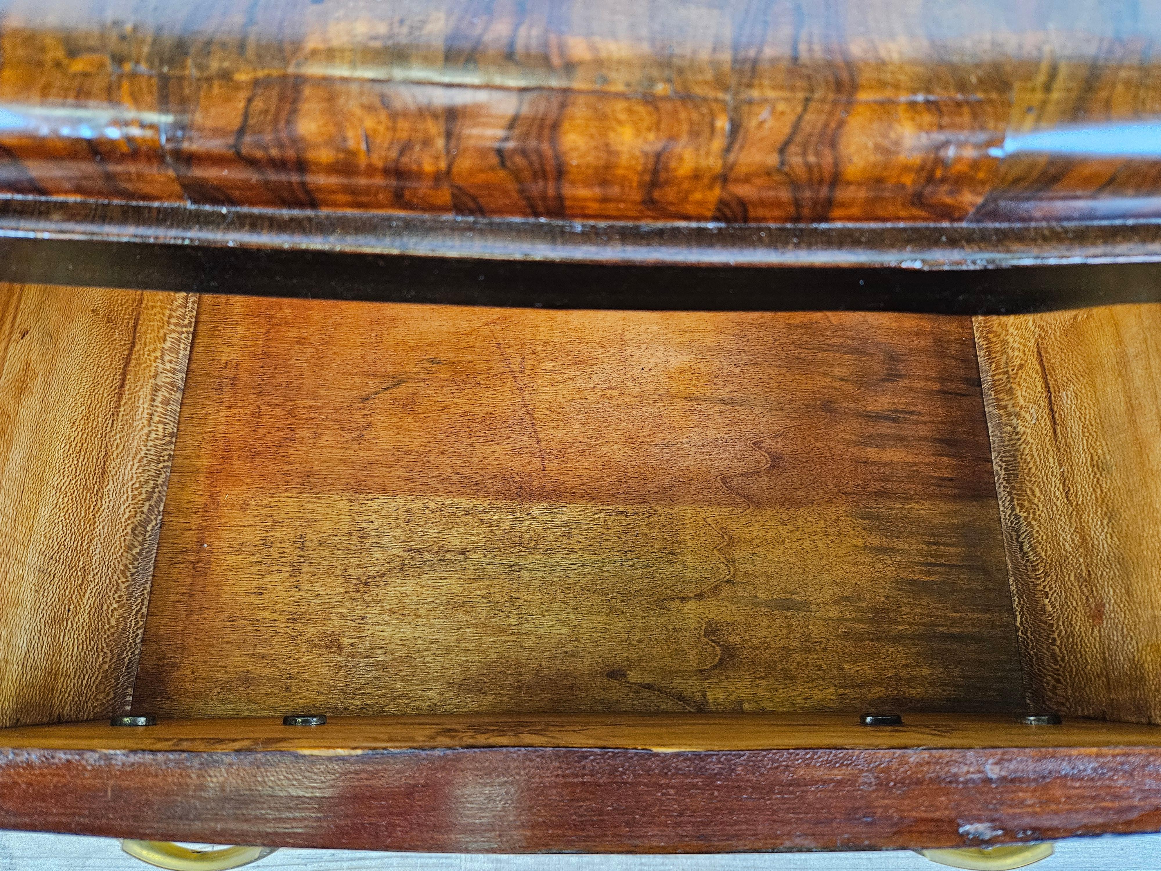 Art Deco dressing table in mahogany burl 1930s 11