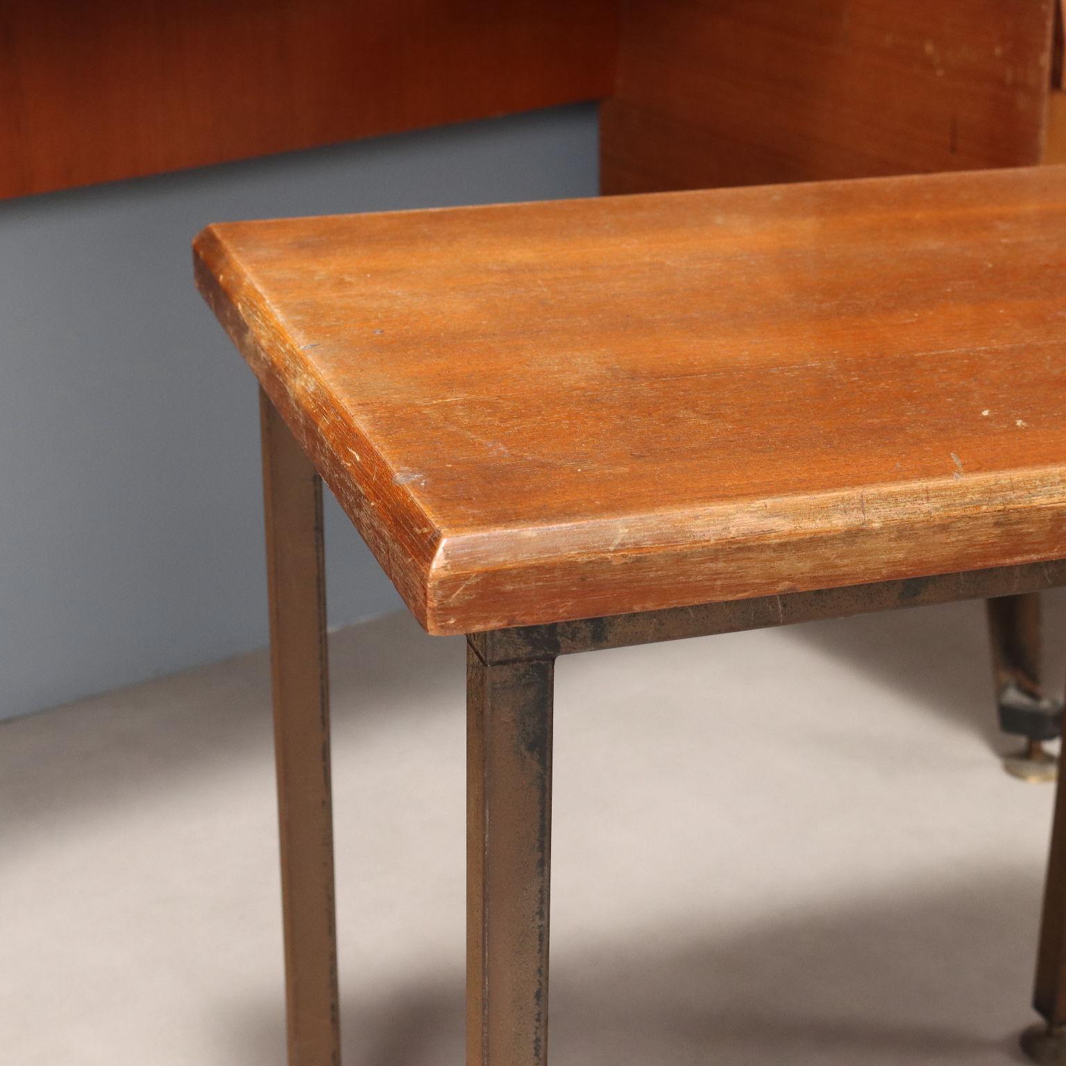 Toelette con Specchio e Sgabellino Anni '60 in vendita 4