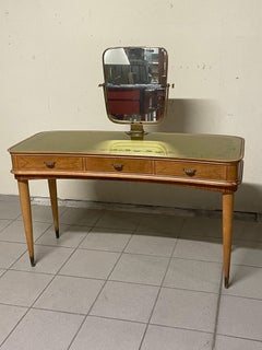 Toelette o consolle da ingresso di manifattura italiana, anni '40 - '50