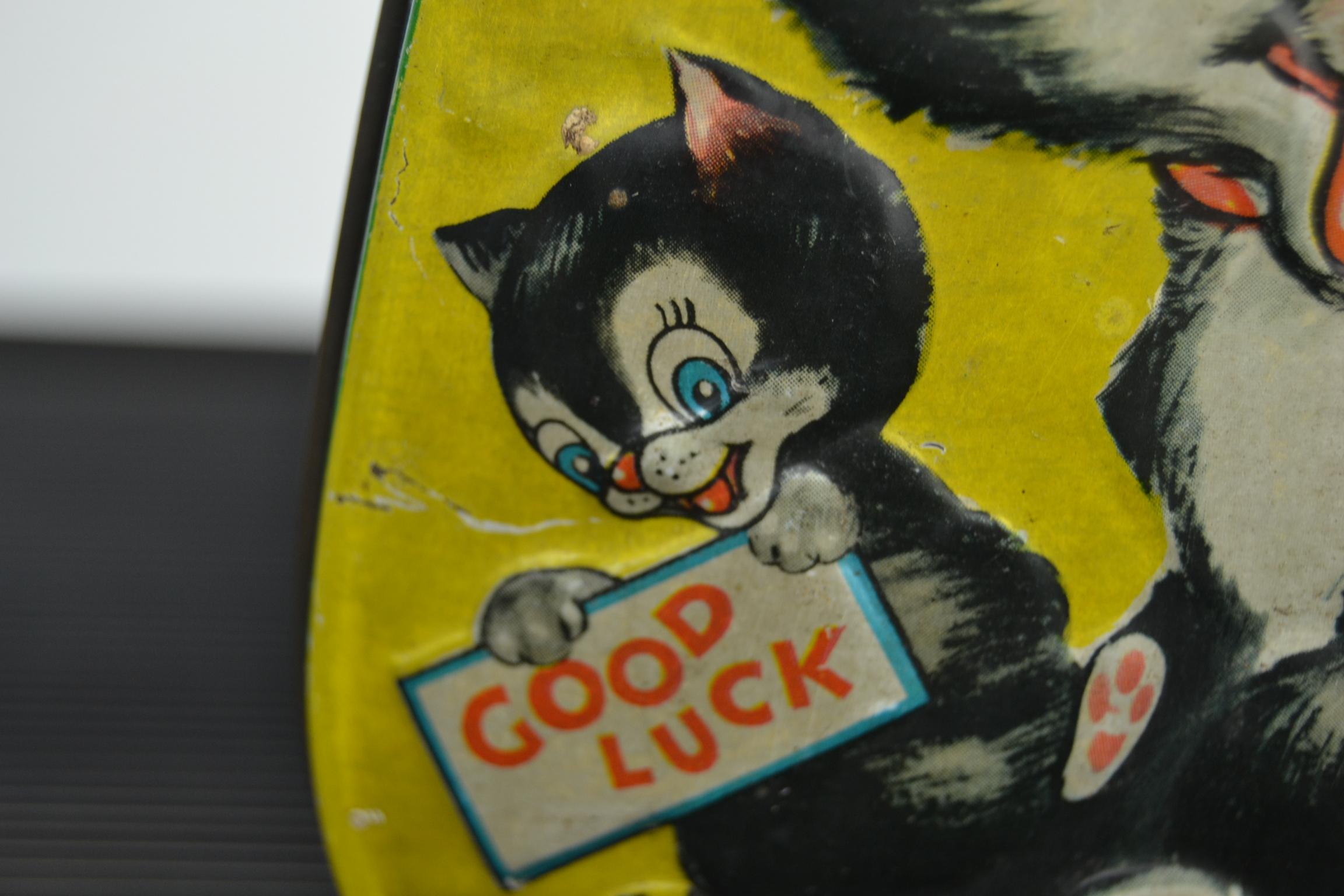 Toffee Tin with Cats for Horner's Candy, England, Mid-20th Century In Good Condition In Antwerp, BE