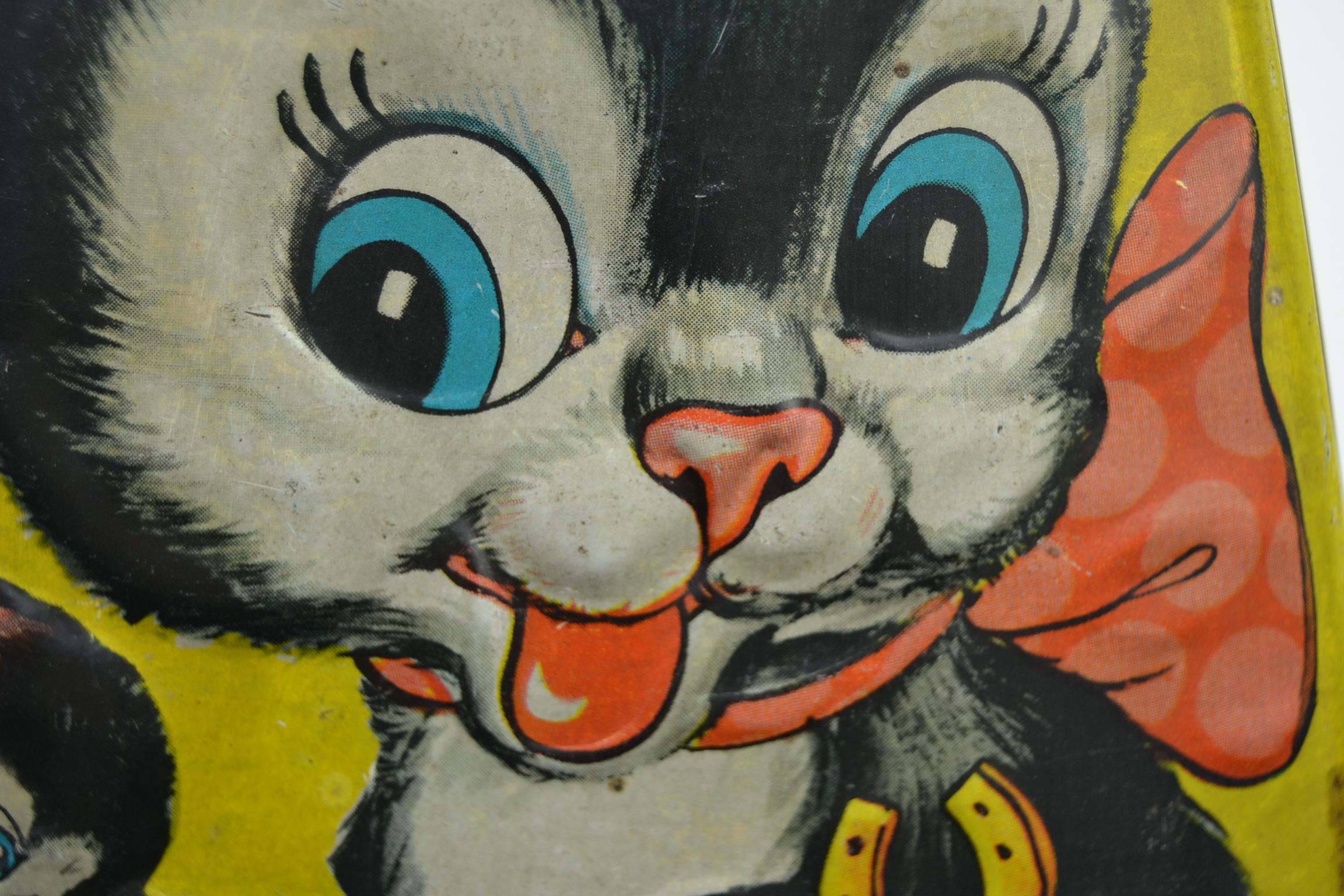 Toffee Tin with Cats for Horner's Candy, England, Mid-20th Century 1