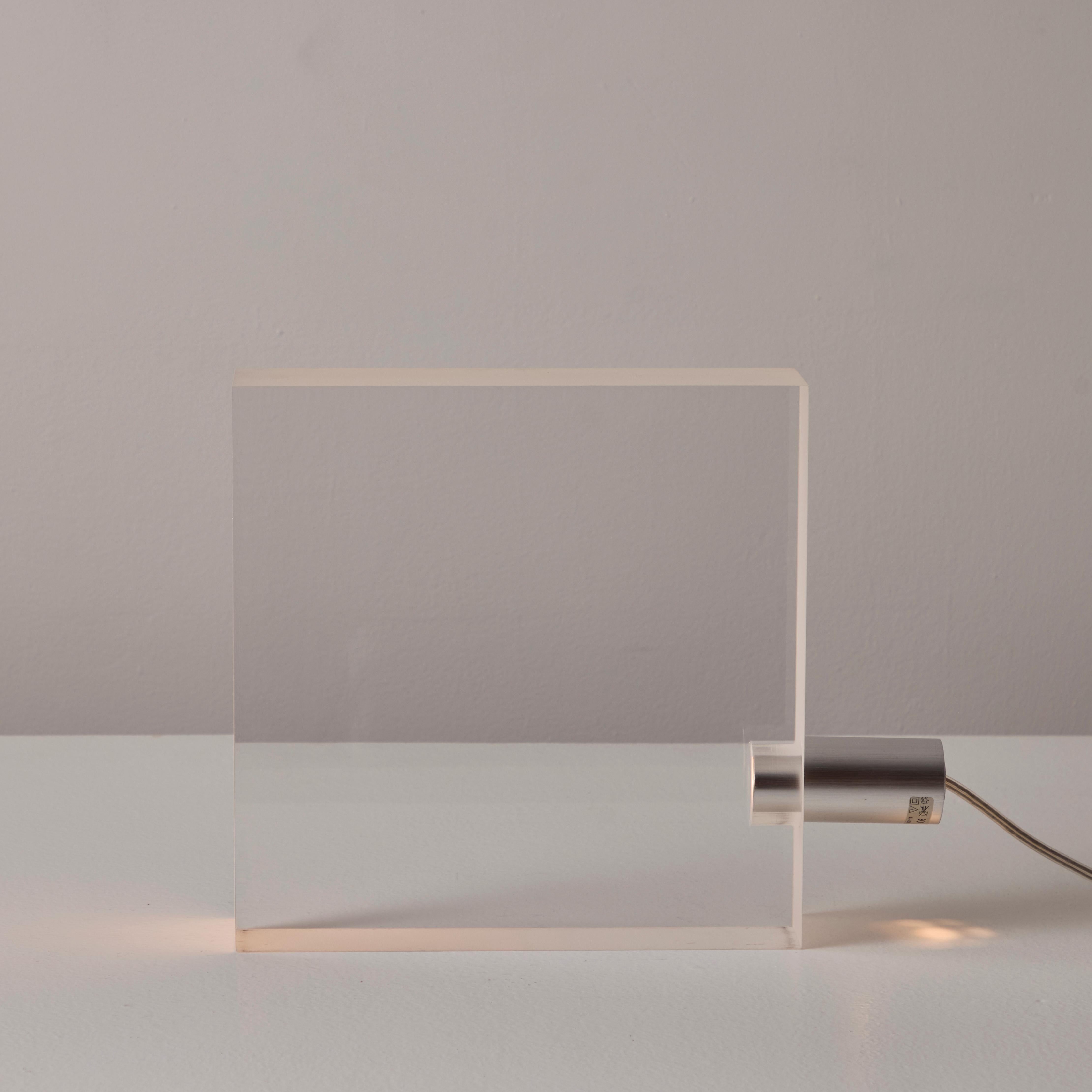 Aluminum 'Tofu' Table Lamp by Tokujin Yoshioka for Yamagiwa
