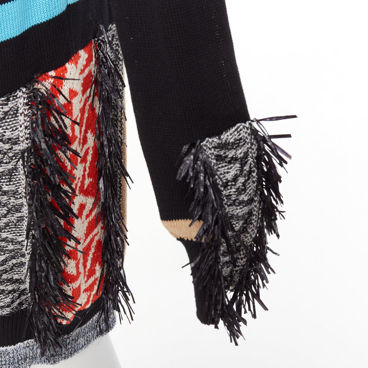 TOGA ARCHIVES PULLA black cotton oriental motif colourful fringe dress IT40 S
Reference: DYTG/A00032
Brand: Toga Archives
Collection: PULLA
Material: Cotton, Nylon
Color: Black, Multicolour
Pattern: Ethnic
Closure: Slip On
Extra Details: Black and