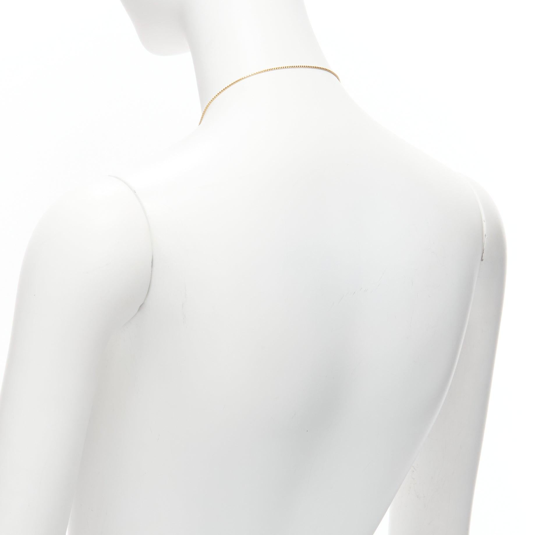TOGA ARCHIVES gelb-weiß ombre gestufte Statement-Halskette mit Kunstperlen im Angebot 2