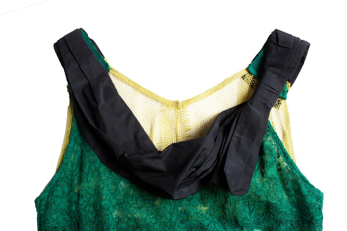 TOGA, Green lace top For Sale 3