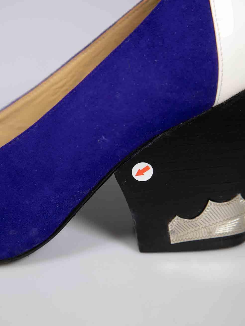 Toga Pulla Multicolour Leather Embossed Heels Size IT 39 For Sale 1