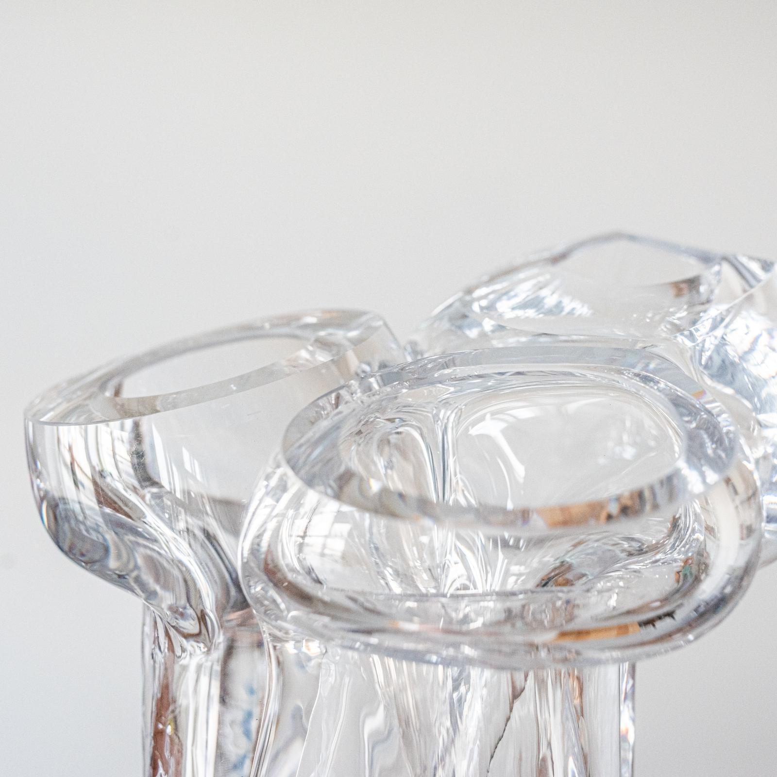 Hand-Crafted [Together] by Novavita / Glass Vase For Sale