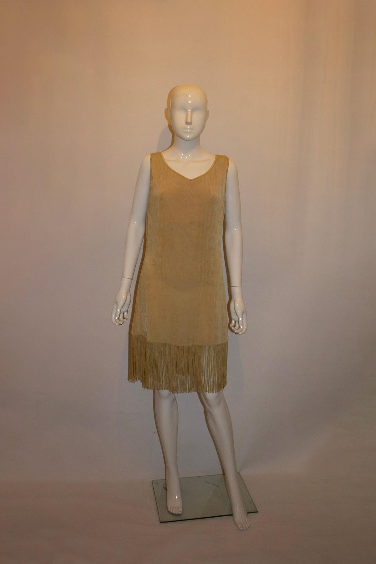 Together    Gold Fringe Top In Good Condition For Sale In London, GB