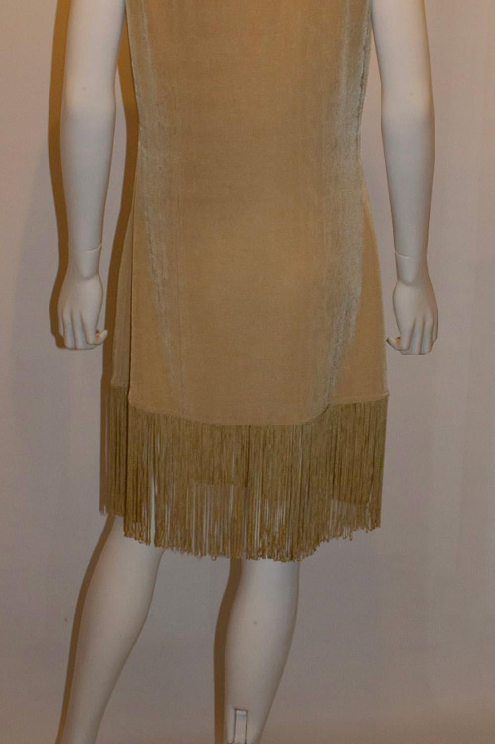 Women's or Men's Together    Gold Fringe Top For Sale