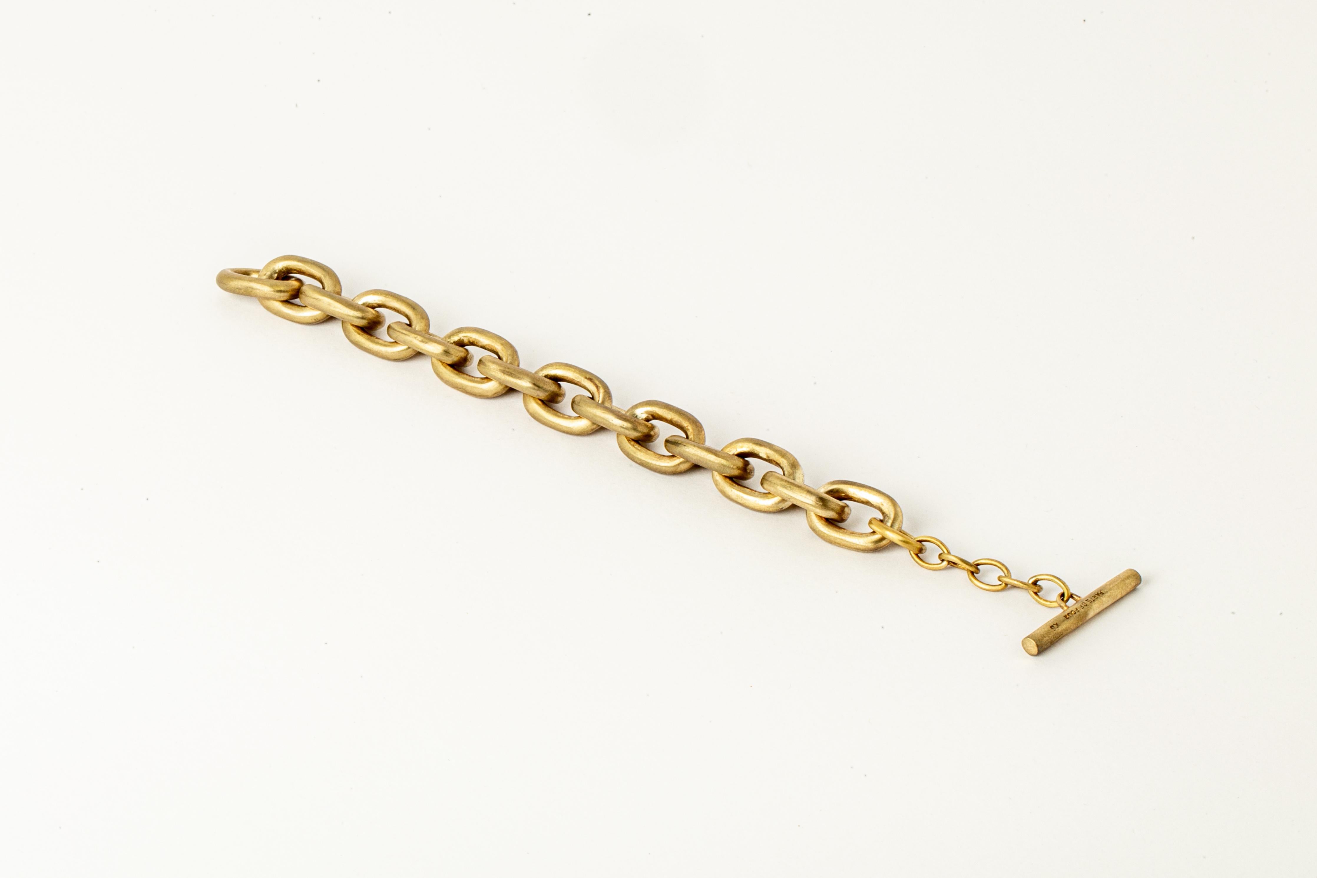 Toggle Chain Bracelet (Extra Small Links, MR) For Sale 1