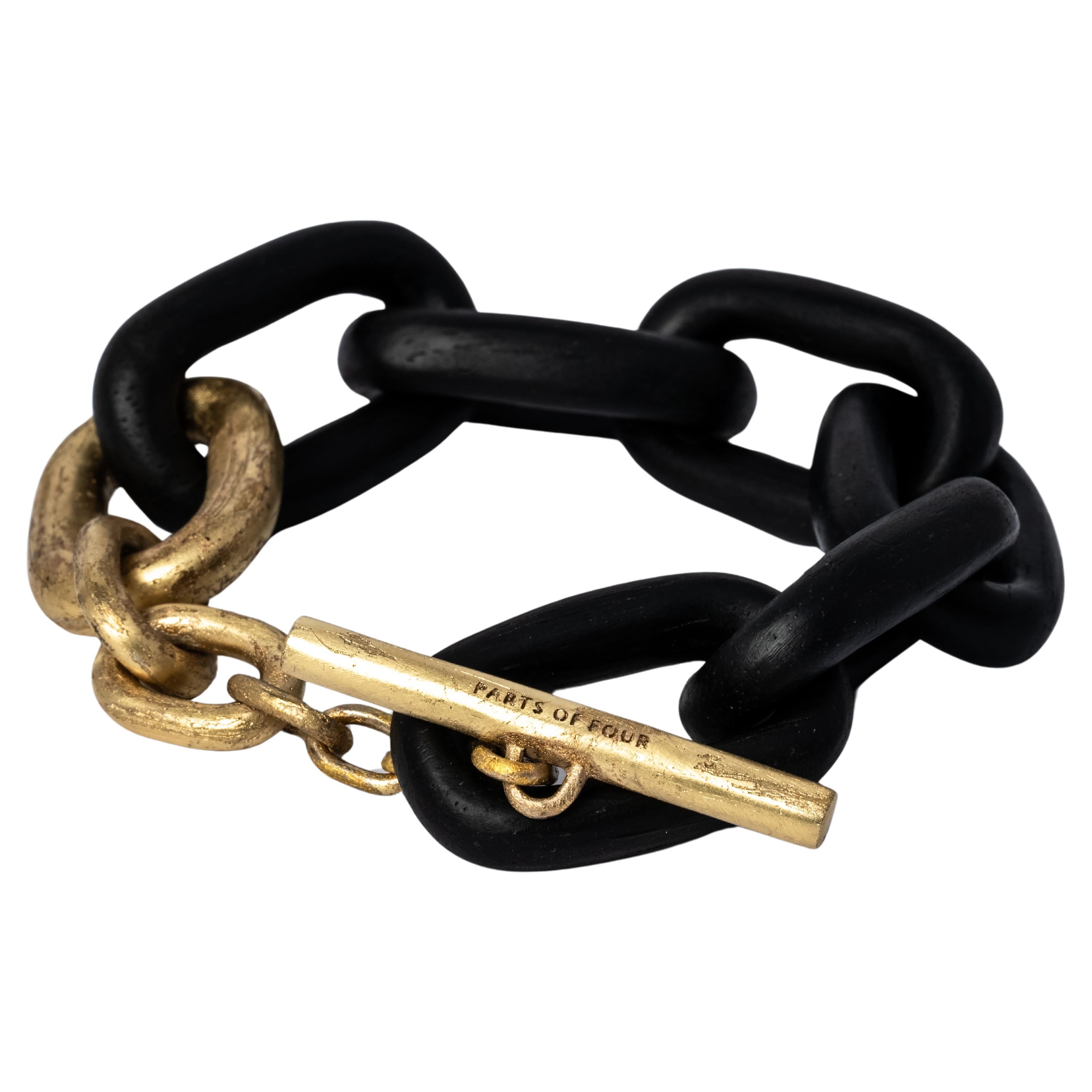 Toggle Chain Bracelet (Small Links, KU+AG) For Sale