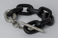 Toggle Chain Bracelet (Small Links, KU+DA)