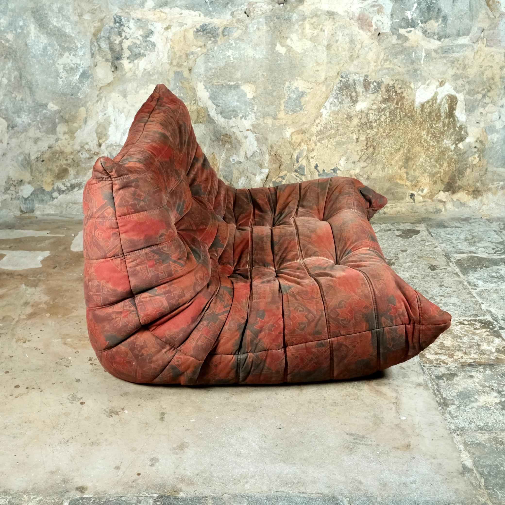 Late 20th Century Togo 2-seats by Michel Ducaroy for Ligne Roset, made in France, 1980s