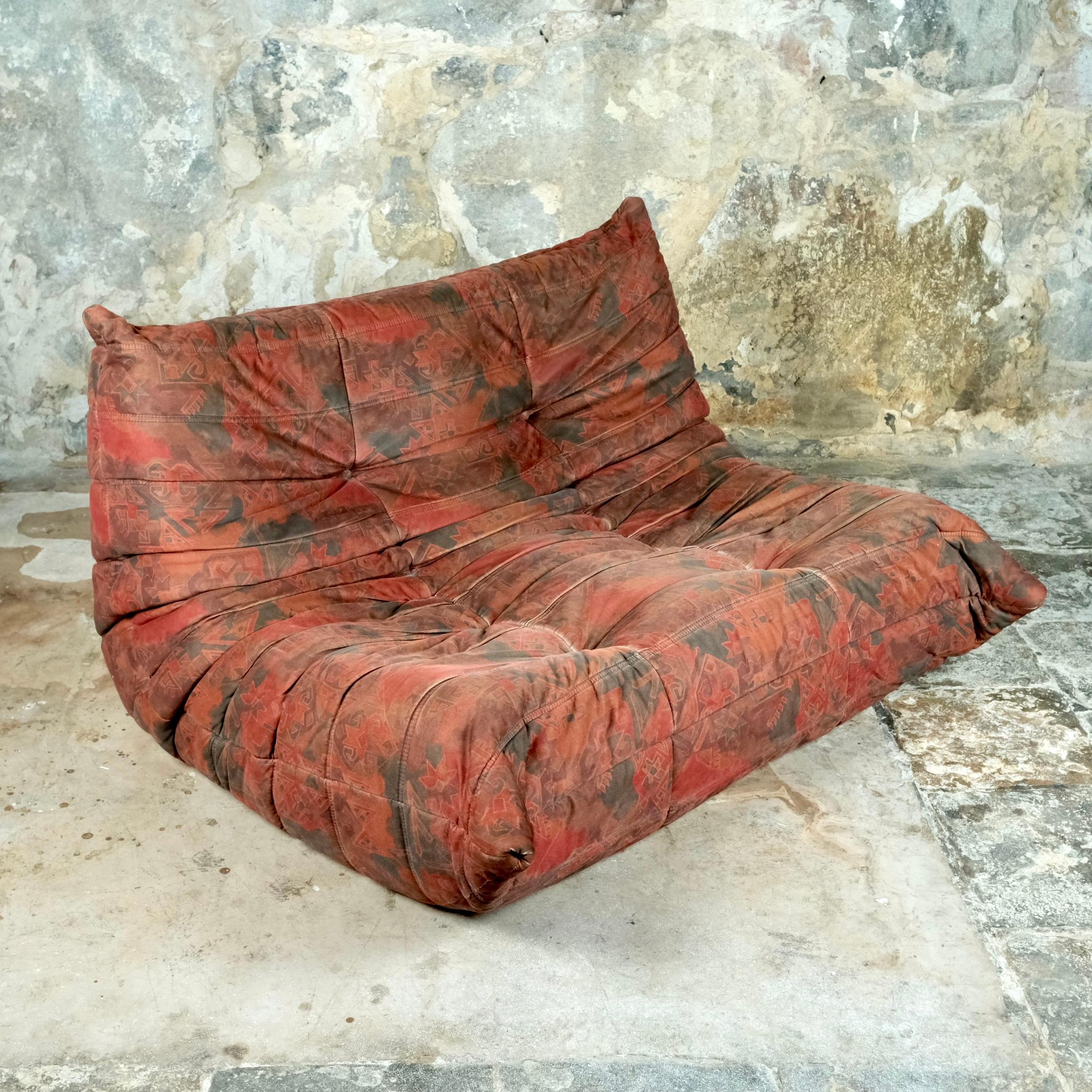 Togo 2-seats by Michel Ducaroy for Ligne Roset, made in France, 1980s 1