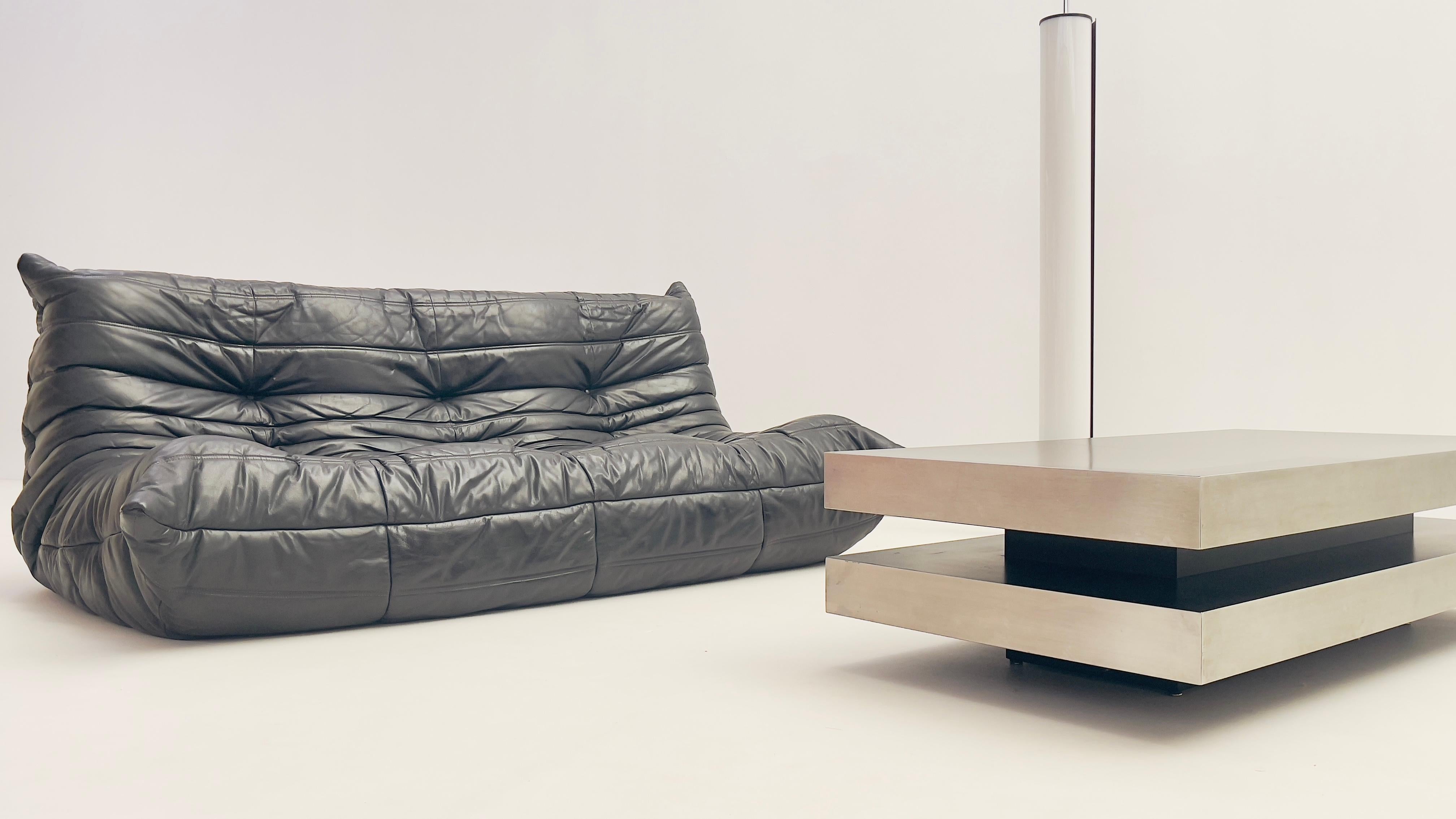 'Togo'  3 seater sofa by Michel Ducaroy for Ligne Roset im Angebot 6