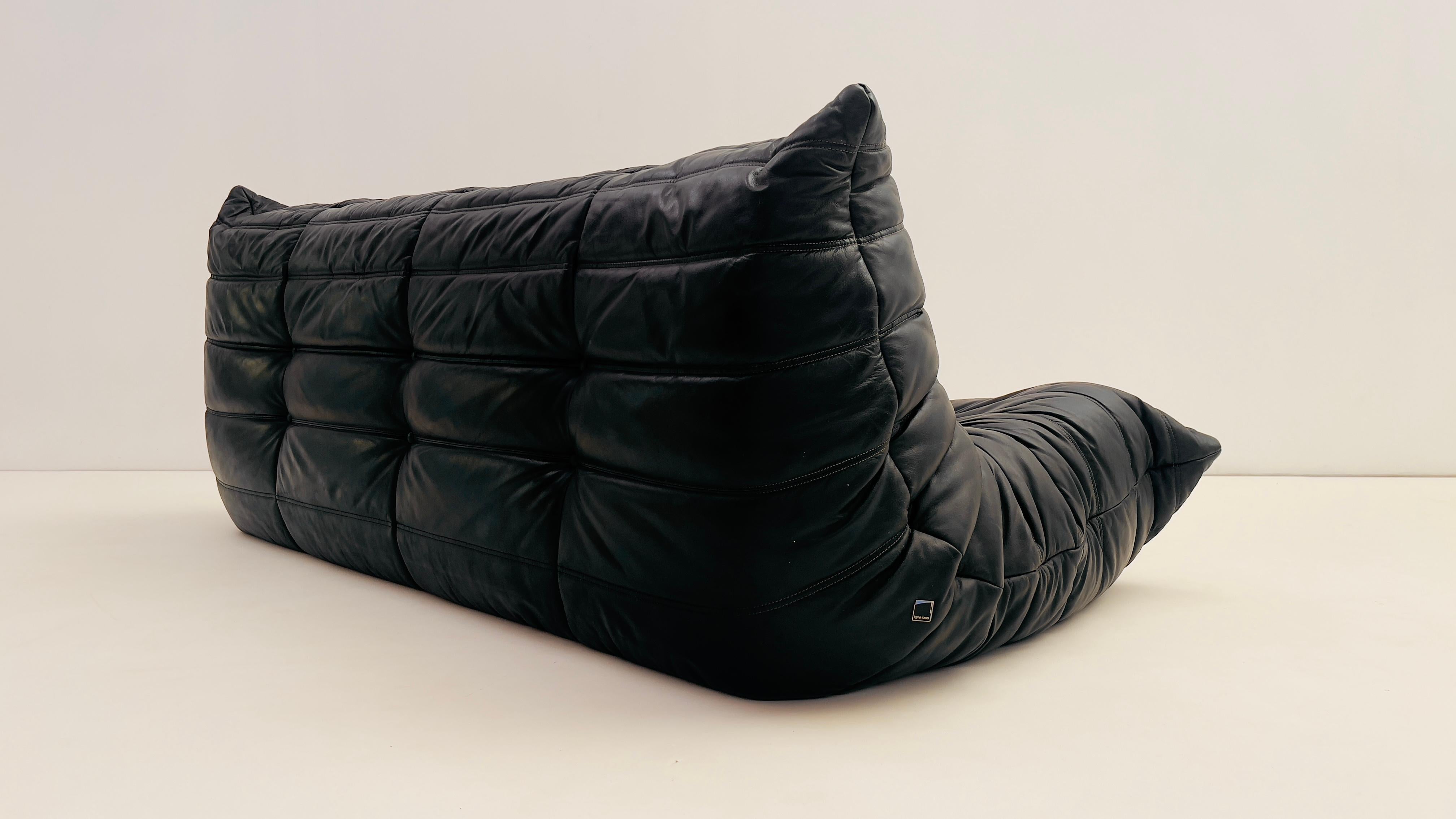 'Togo'  3 seater sofa by Michel Ducaroy for Ligne Roset im Angebot 1