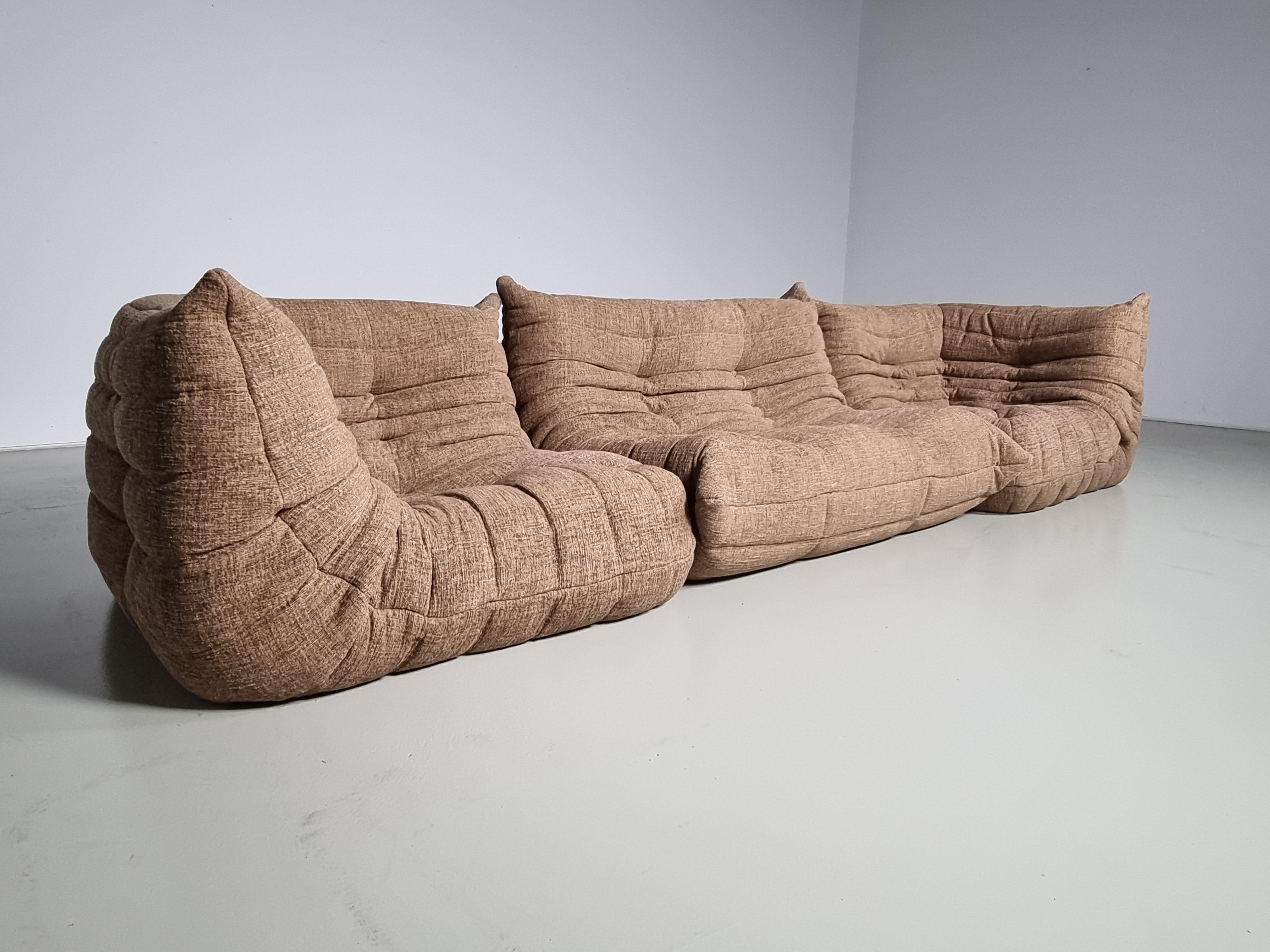 beige togo sofa