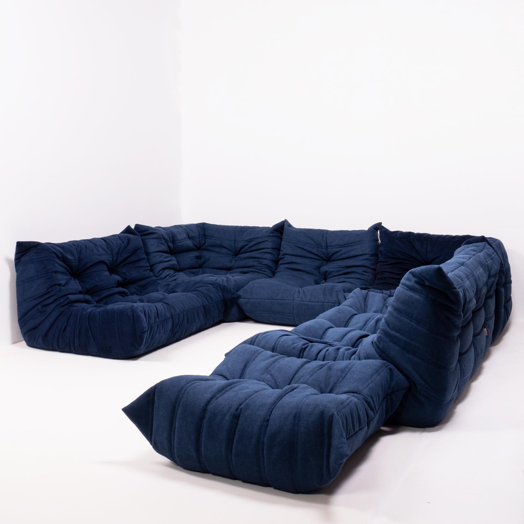 togo sofa blue