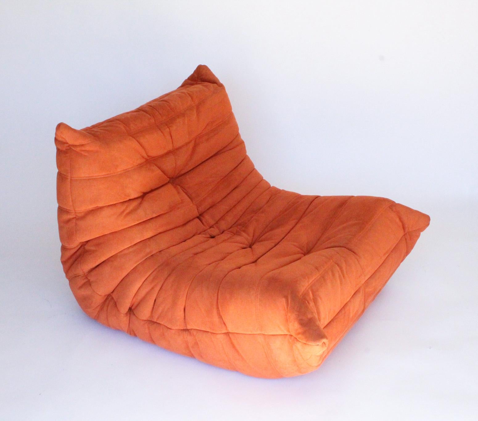 Ultrasuede Togo Fireside Lounge Chair, Ligne Roset