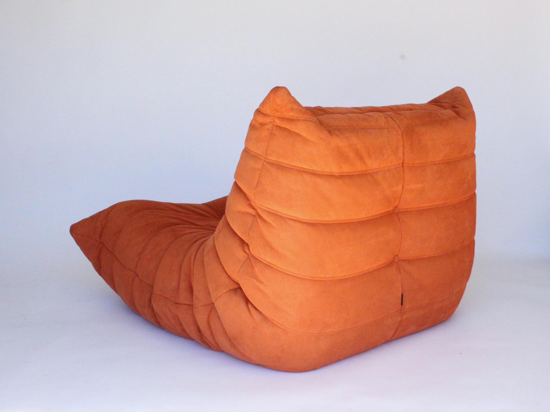 Mid-Century Modern Togo Fireside Lounge Chair, Ligne Roset