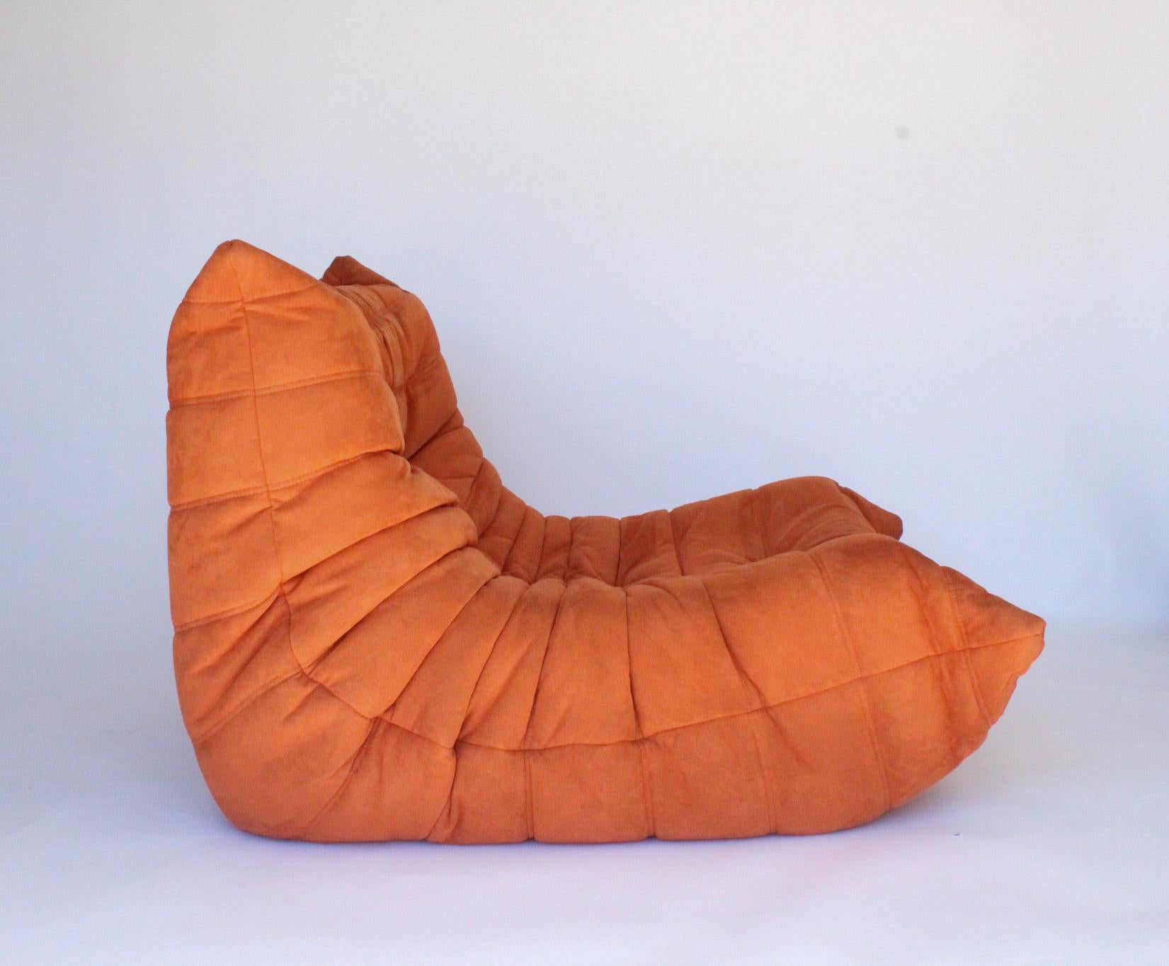 Togo Fireside Lounge Chair, Ligne Roset In Good Condition In San Diego, CA