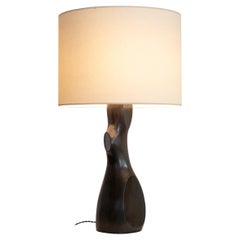 "Togo" Großformatige skulpturale Lampe aus Bronze