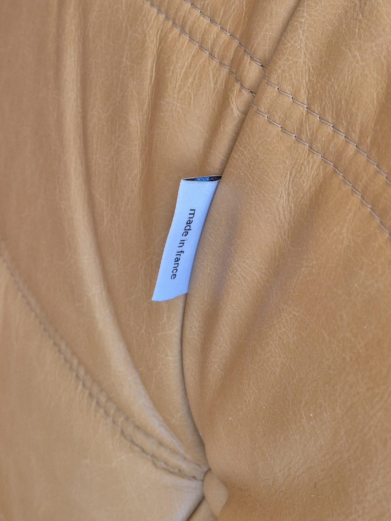 Togo Leder-Loungesessel von Michel Ducaroy für Ligne Roset im Angebot 7