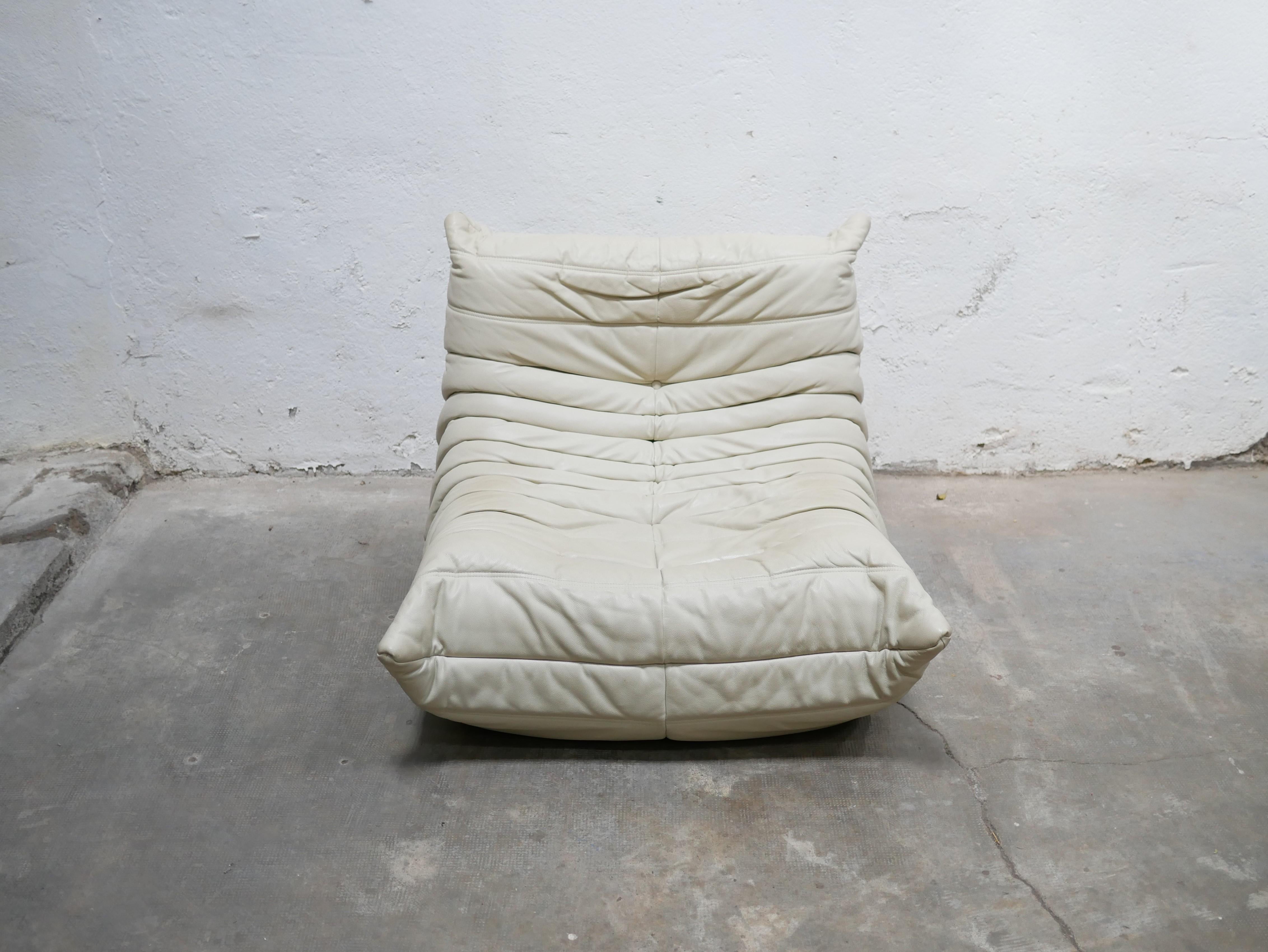 Togo leather sofa by Michel Ducaroy for Ligne Roset 11