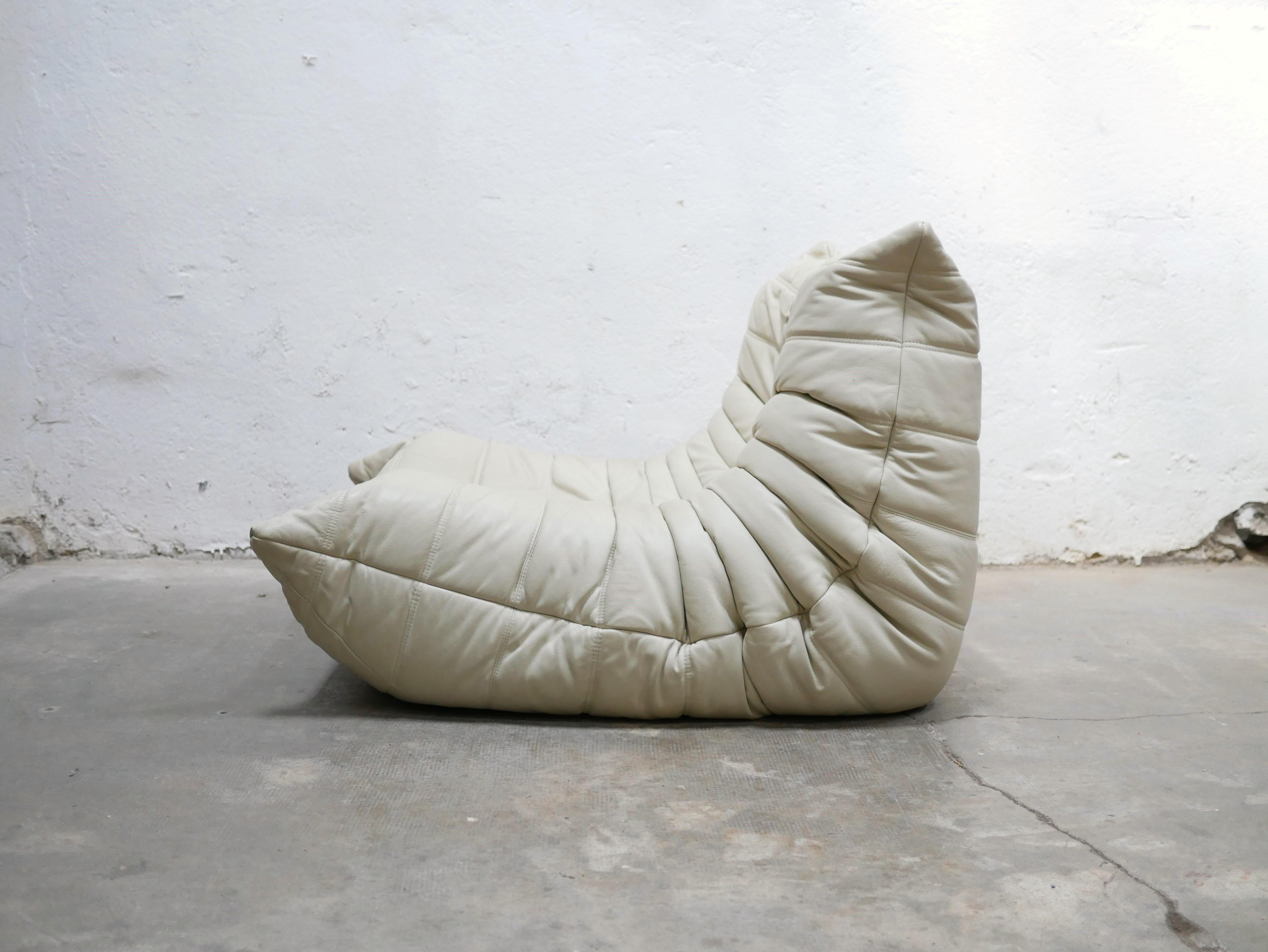 Togo leather sofa by Michel Ducaroy for Ligne Roset 1