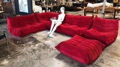 Ensemble de salon Togo de Michel Ducaroy pour Ligne Roset:: 1970