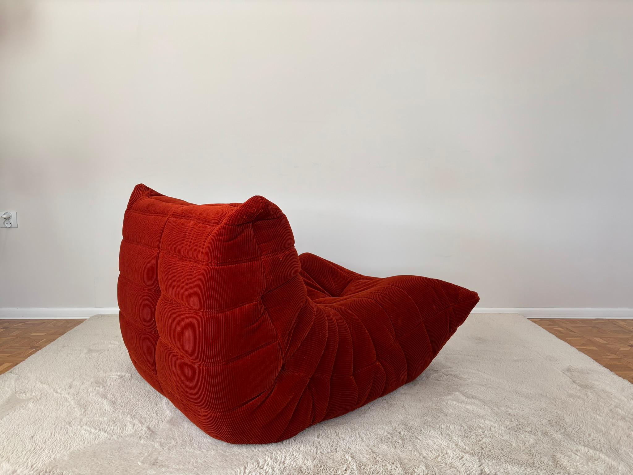 Sillón Togo de Michel Ducaroy para Ligne Roset Moderno de mediados de siglo en venta