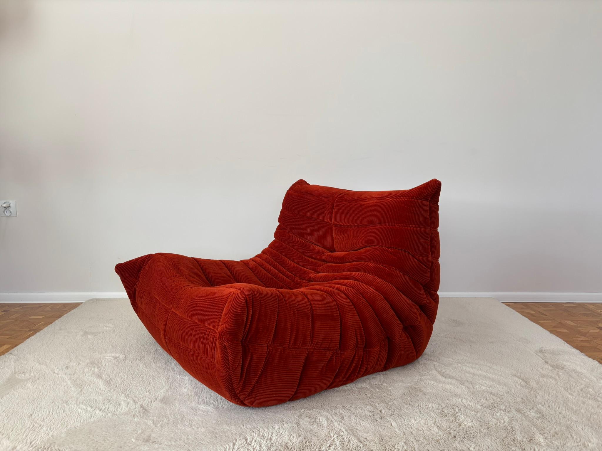 Sillón Togo de Michel Ducaroy para Ligne Roset Textil en venta