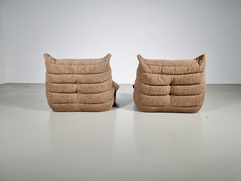 Togo Lounge Chairs by Michel Ducaroy for Ligne Roset, 1970s For Sale 2