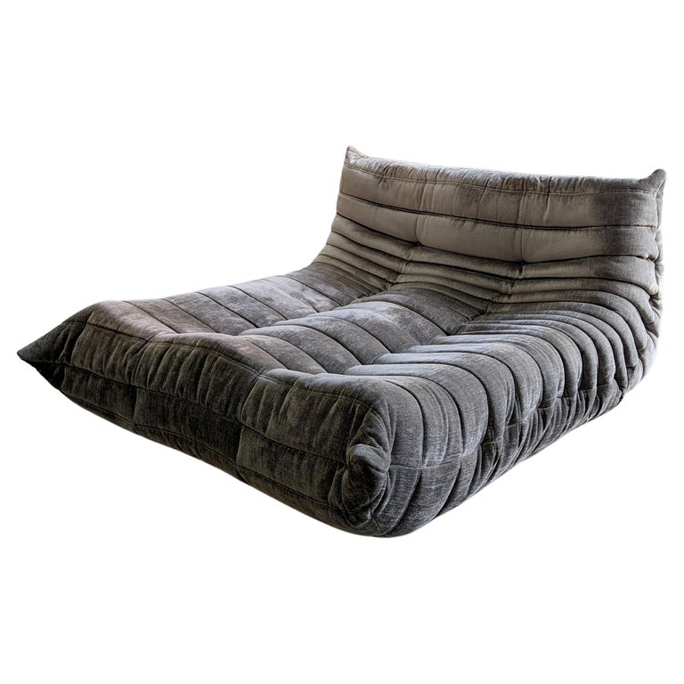Vacuum-Packed, Comfy Mid Century Togo Lounge Sofa Modern Backrest White Corduroy Armless Retro Decorative Cozy Seat for Indoor main image 1