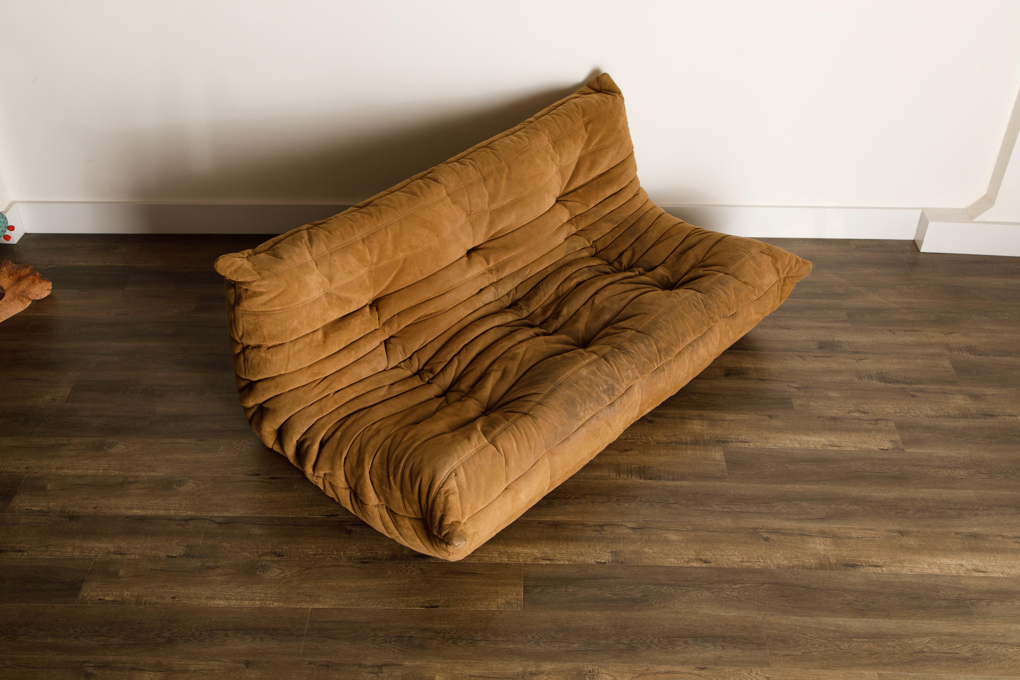 'Togo' Sectional Sofa Set by Michel Ducaroy for Ligne Roset, Signed 4