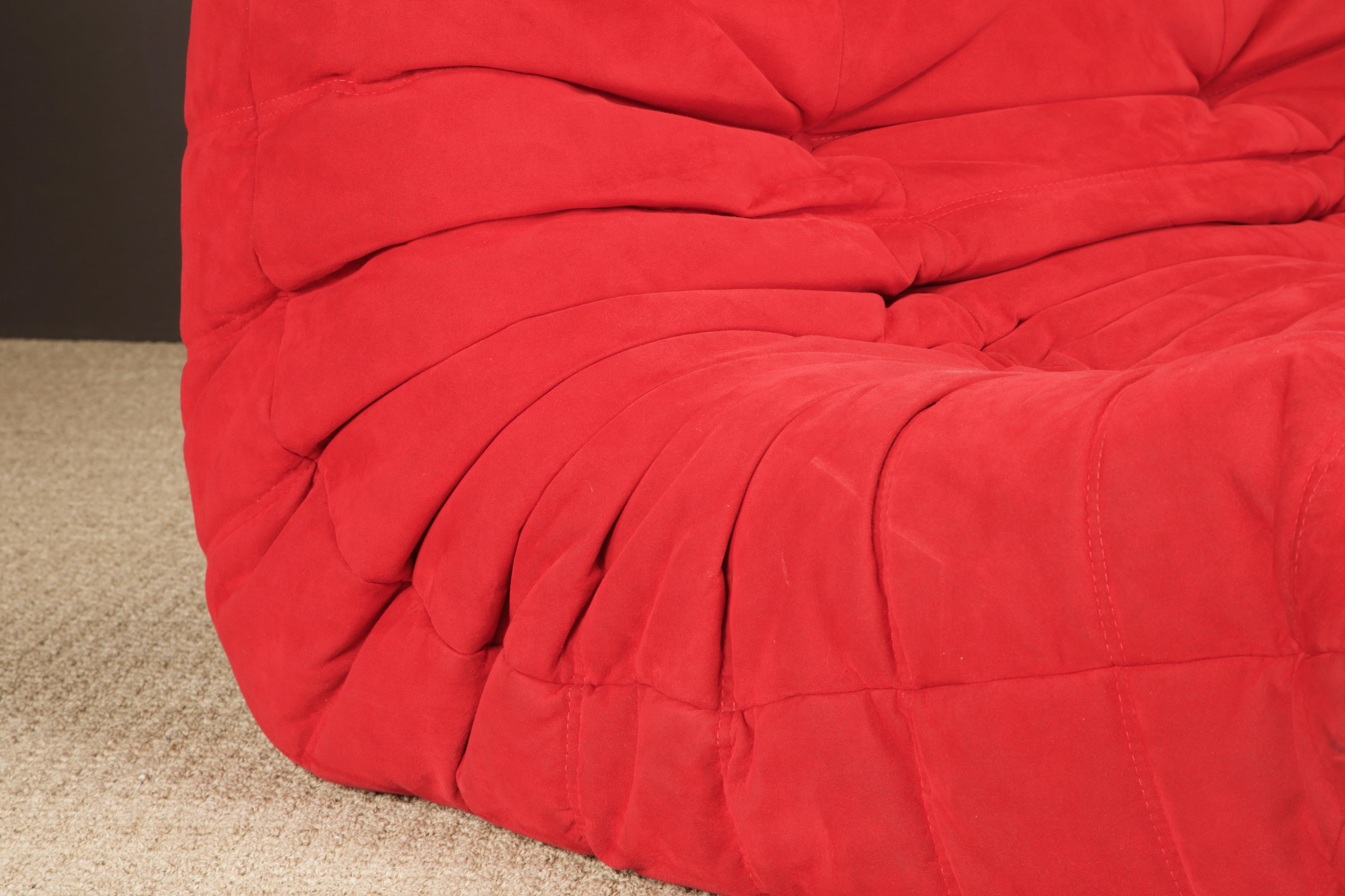 'Togo' Sectional Sofa Set by Michel Ducaroy for Ligne Roset, Signed 5