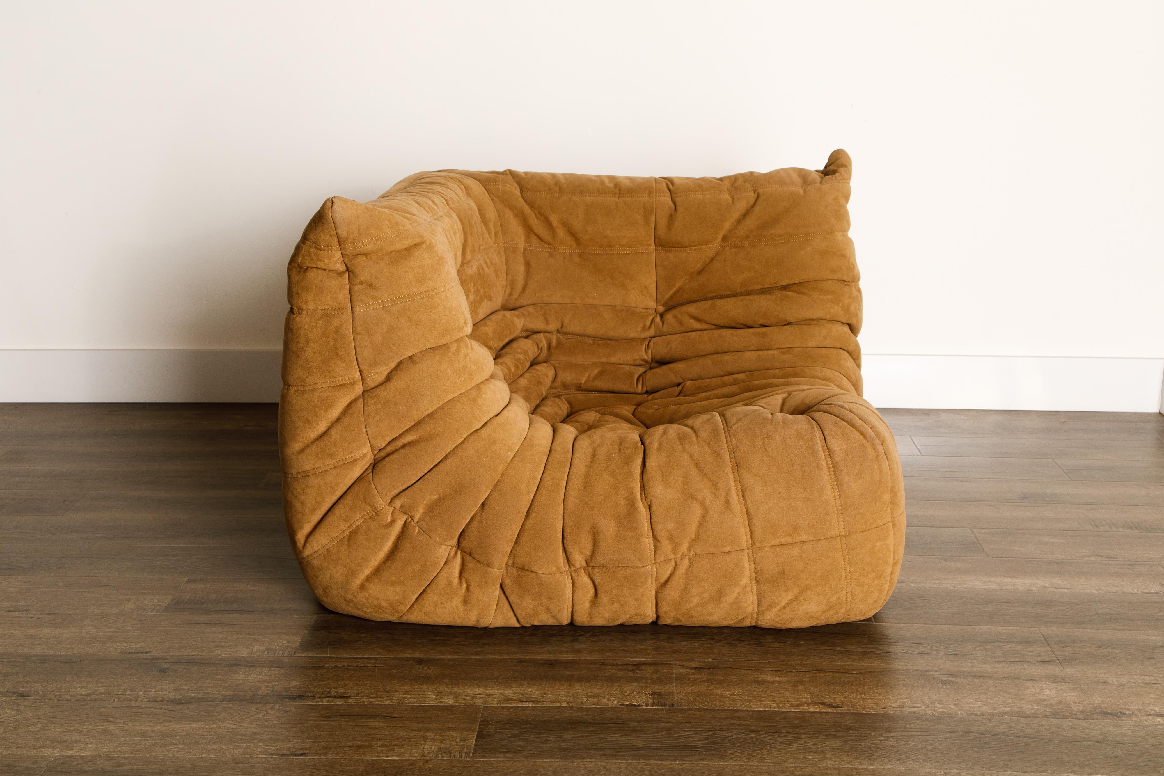 'Togo' Sectional Sofa Set by Michel Ducaroy for Ligne Roset, Signed 8