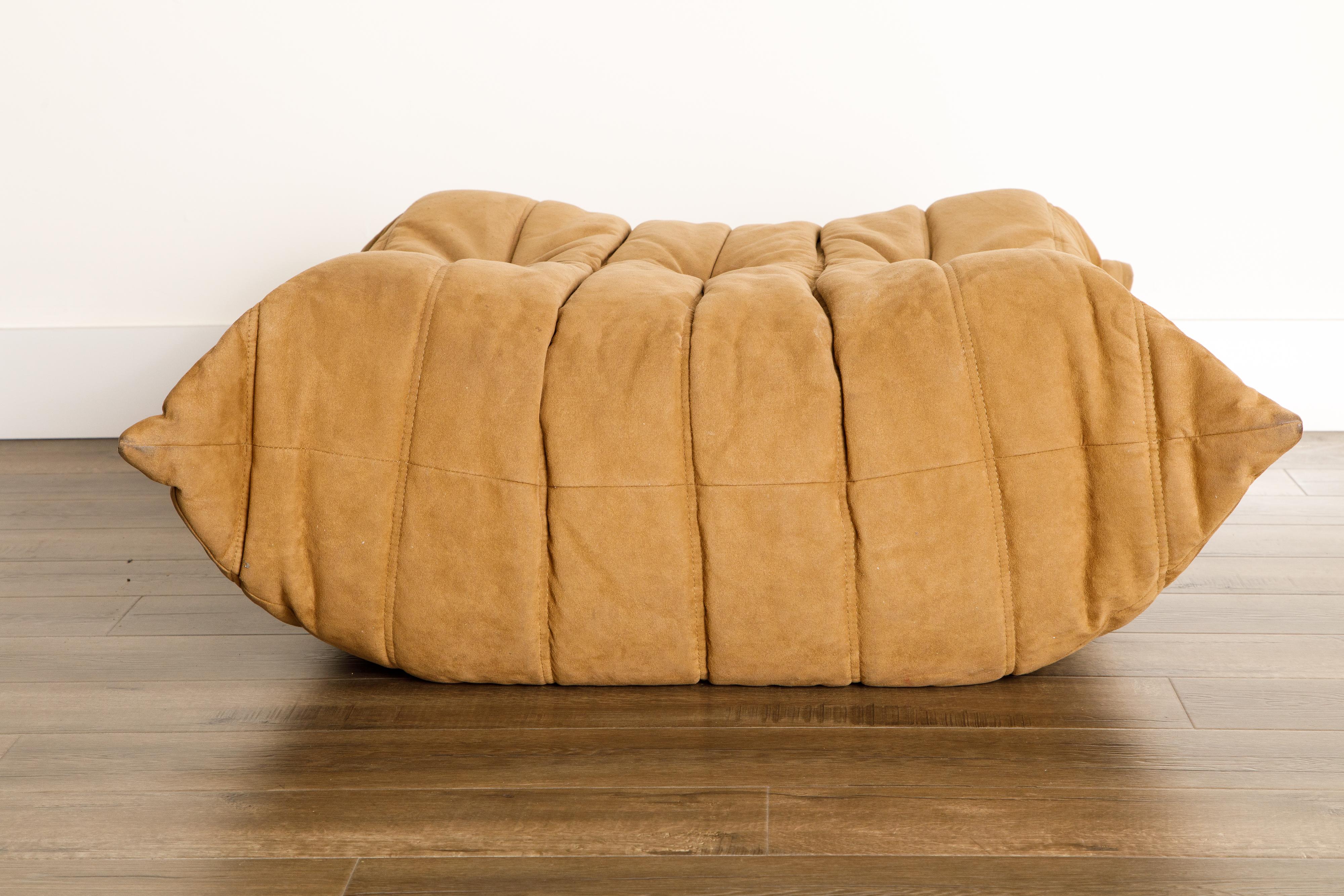 'Togo' Sectional Sofa Set by Michel Ducaroy for Ligne Roset, Signed 10