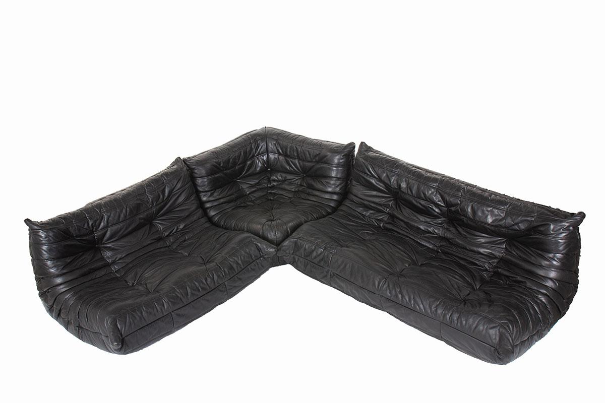Togo set by Michel Ducaroy for Ligne Roset 1970 In Good Condition In JASSANS-RIOTTIER, FR
