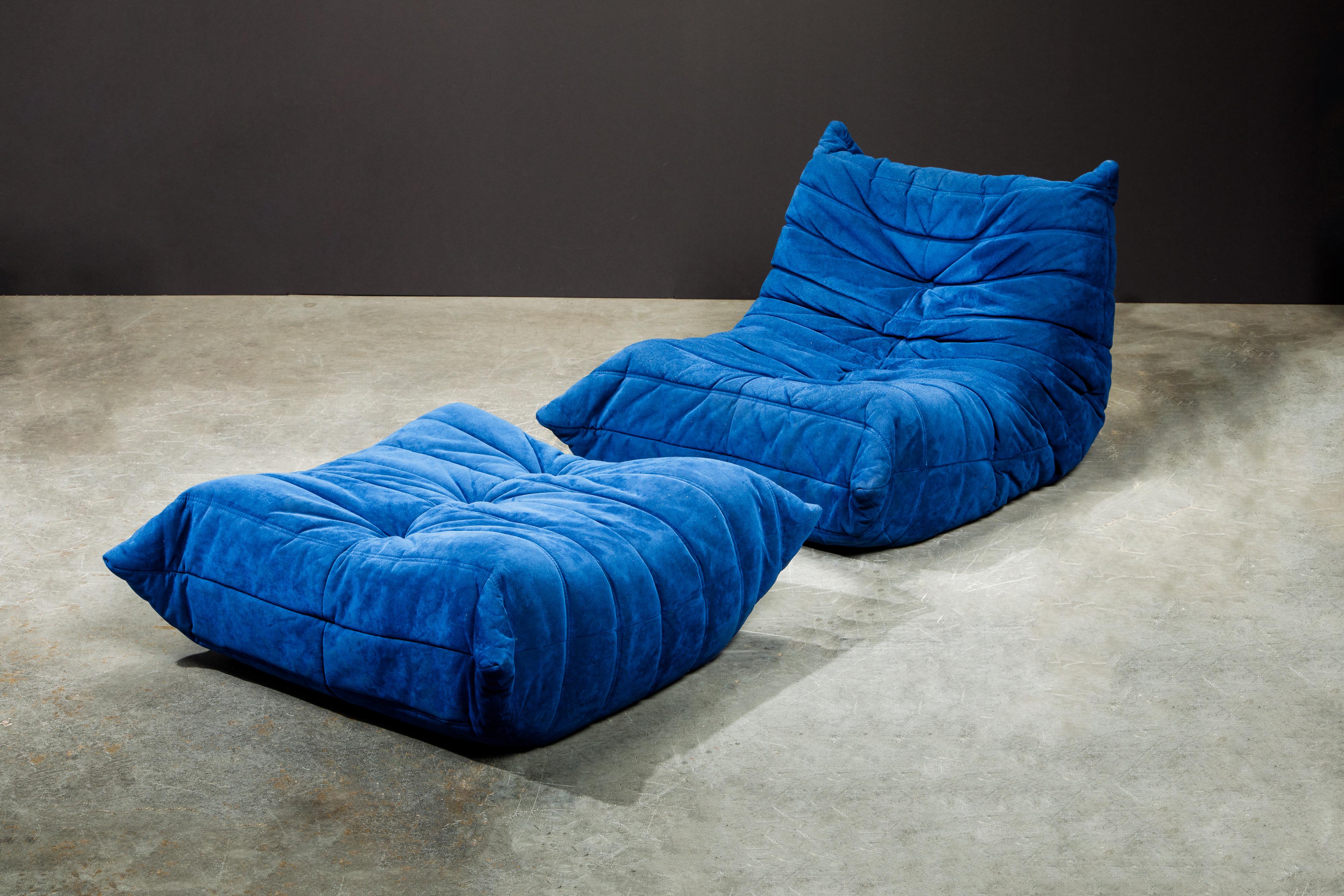 'Togo' Seven-Piece Sectional Sofa Set by Michel Ducaroy for Ligne Roset, Signed 6