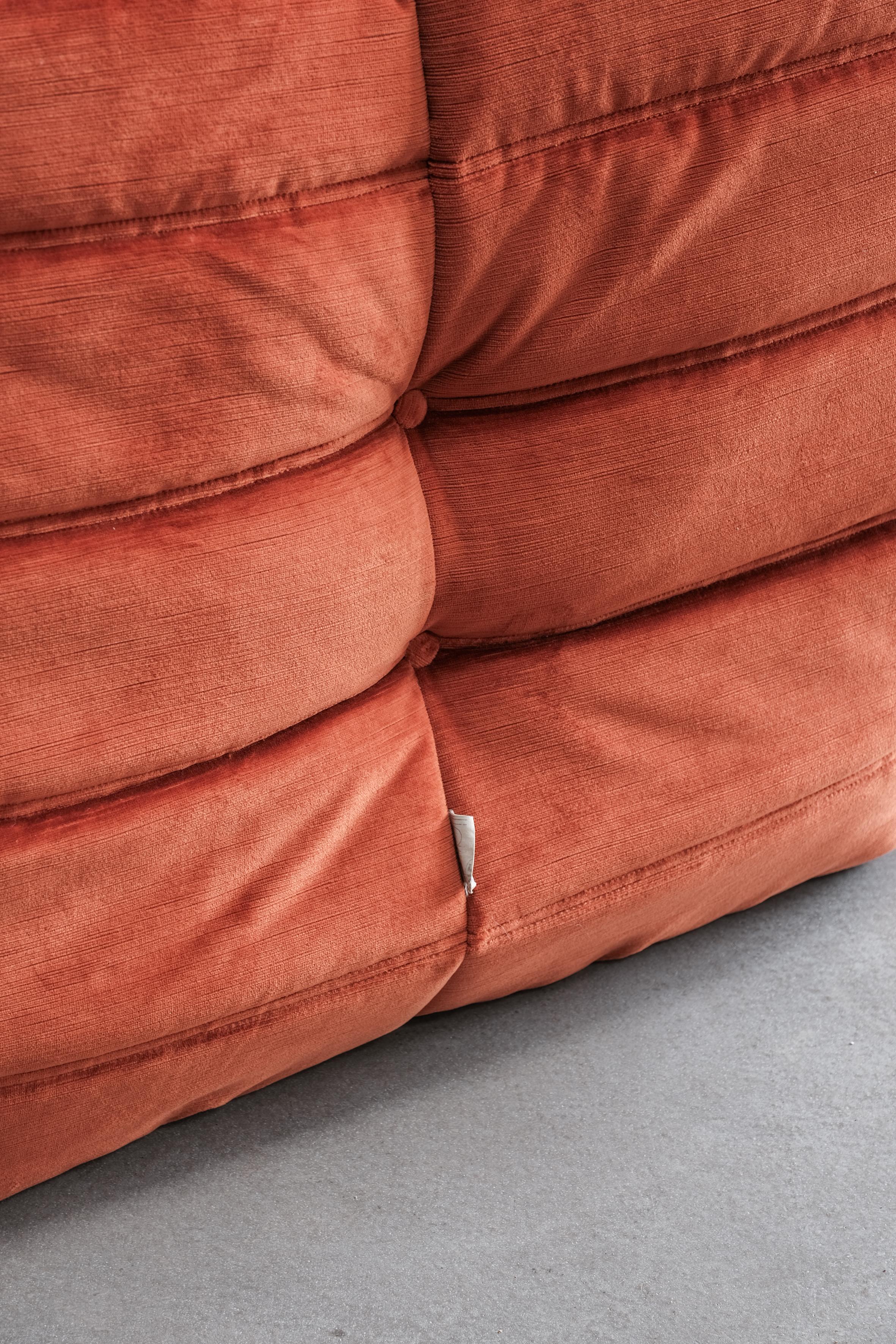 Togo Einsitzer von Michel Ducaroy für Ligne roset (Textil)