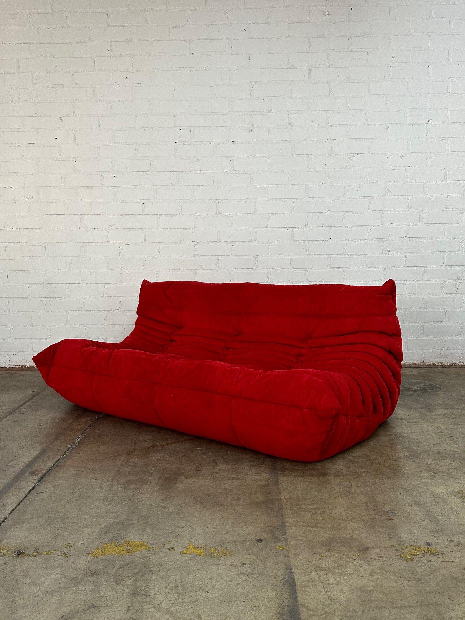 Togo Sofa by Ligne Roset In Good Condition In Los Angeles, CA