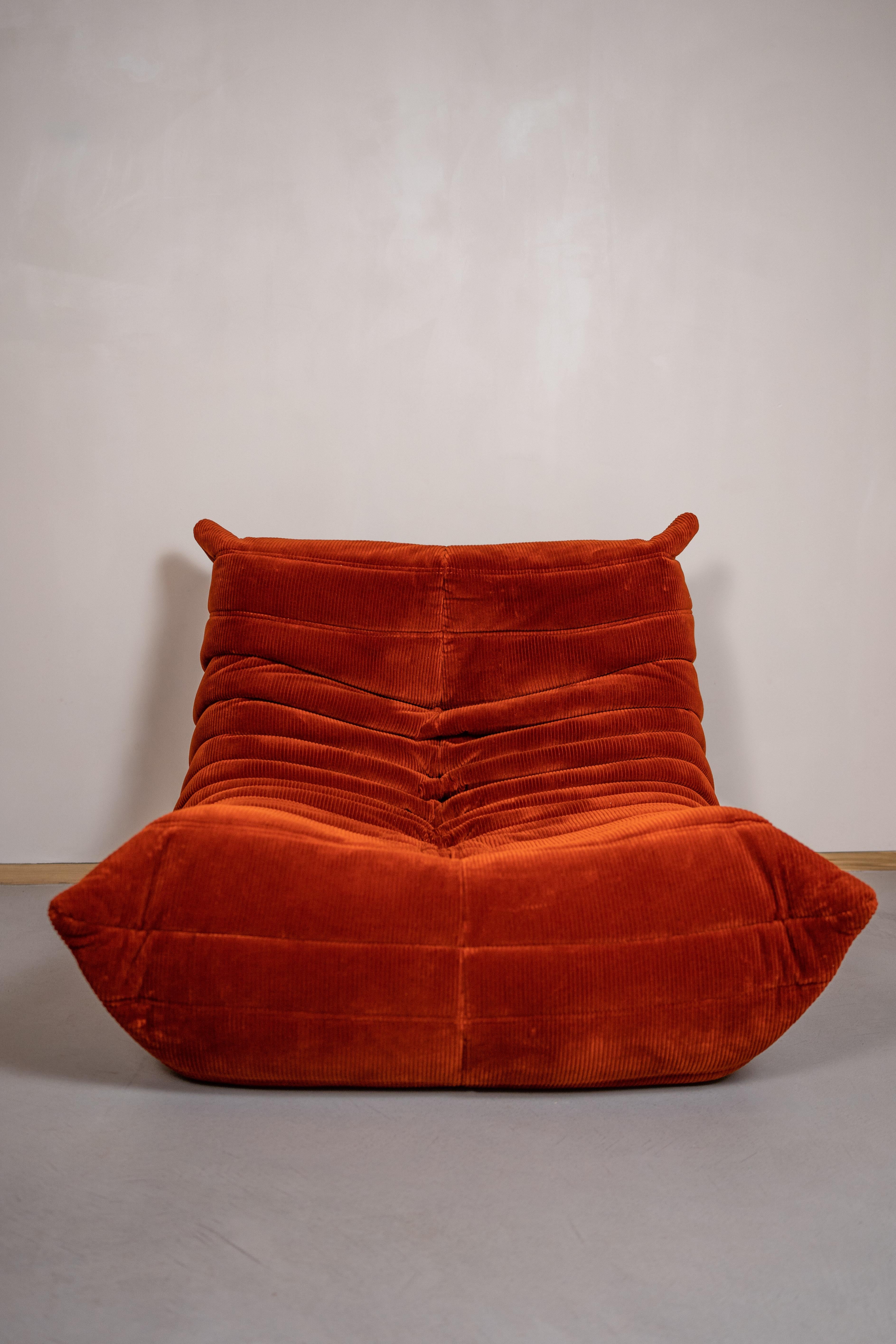 Mid-Century Modern Togo Sofa by Michel Ducaroy, 5 Pieces, for Ligne Roset